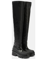 Chloé - Raina Leather Over-the-knee Boots - Lyst