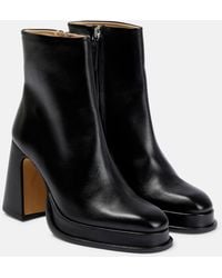 Souliers Martinez - Chueca Leather Ankle Boots - Lyst