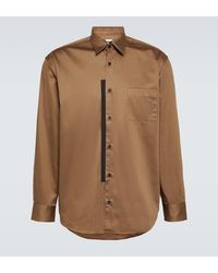 GR10K - Camisa En Popelin De Algodon - Lyst