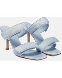 Gia Borghini - Perni 03 Uni Denim Sandals - Lyst