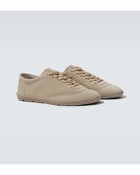 Brunello Cucinelli - Suede Sneakers - Lyst