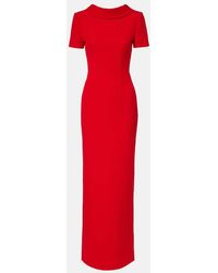 Roland Mouret - Robe Aus Crepe - Lyst