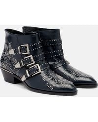 Chloé - Botines Susanna De Piel Con Tachuelas - Lyst