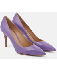 Gianvito Rossi - Vernice Patent Leather Pumps - Lyst