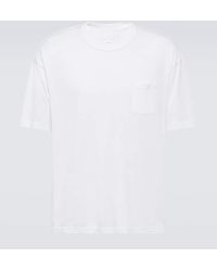 Visvim - Jumbo Cotton And Silk T-shirt - Lyst