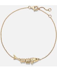 Yvonne Léon - Armband Marlin Aus 9Kt Gelbgold (375/1000) Mit Diamanten - Lyst