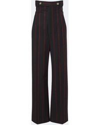 Vivienne Westwood - Lauren Wool, Alpaca, And Mohair-Blend Pants - Lyst