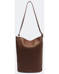 JOSEPH - Bucket Large Leather Shoulder Bag - Lyst