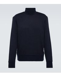 Thom Browne - Ribbed-knit Mockneck Cotton Sweater - Lyst