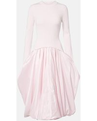 Jonathan Simkhai - Kenlie Ribbed-Knit Midi Dress - Lyst