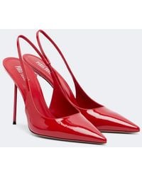 Paris Texas - Lidia Patent Leather Slingback Pumps - Lyst