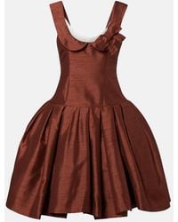 ShuShu/Tong - Bow-Detail Mini Dress - Lyst