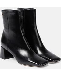Gianvito Rossi - Freeda Leather Ankle Boots - Lyst