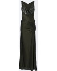 Rabanne - Chainmail Satin Gown - Lyst