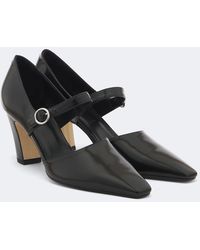 Aeyde - Isidora Leather Mary Jane Pumps - Lyst