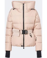 Moncler - Bouquetin Belted Hooded Down Ski Jacket - Lyst