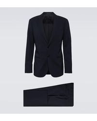 Giorgio Armani - Anzug aus Wolle - Lyst