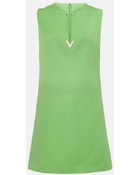 Valentino - Miniabito VGold in Crepe Couture - Lyst