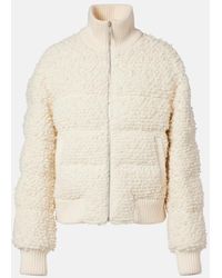 Perfect Moment - Apres Wool Down Bomber Jacket - Lyst