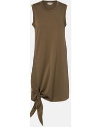 JW Anderson - Cotton Jersey Minidress - Lyst