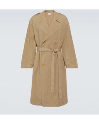 The Row - Trench Montrose in cotone e lino - Lyst