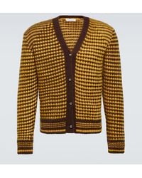 Wales Bonner - Cardigan Unity in misto mohair - Lyst
