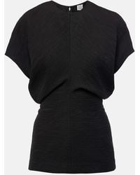 TOTEME - Leteri Textured Blouse - Lyst