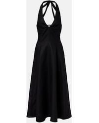 Faithfull the Brand - Linen Midi Dress - Lyst