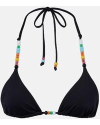 STAUD - Haut De Bikini Lido A Perles - Lyst