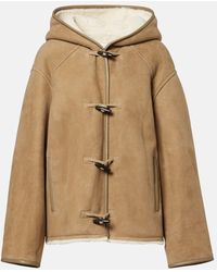 Yves Salomon - Wendbare Jacke Aus Leder Und Shearling - Lyst