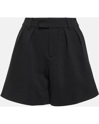 Gucci - High-rise Wool Jersey Shorts - Lyst