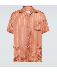 Maison Margiela - Striped Bowling Shirt - Lyst