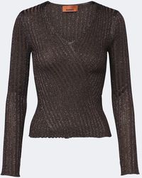 Missoni - Striped Lame Top - Lyst