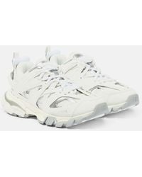 Balenciaga - Track Sneakers Aus Mesh Und Gummi Mit Lederbesätzen Und Logodetail - Lyst