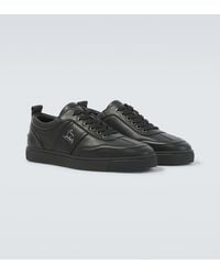 Christian Louboutin - Retero Logo Leather Sneakers - Lyst