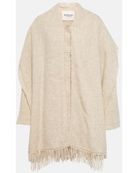 Isabel Marant - Faty Scarf-Detailed Wool-Blend Coat - Lyst