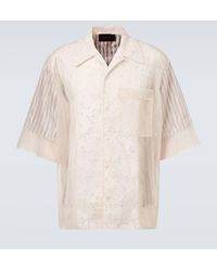 Simone Rocha - Camicia Patchwork Con Pizzo - Lyst