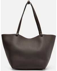 The Row - Park Tote Three Leather Shopper - Lyst