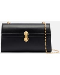 SAVETTE - Symmetry Chain Mini Leather Crossbody Bag - Lyst