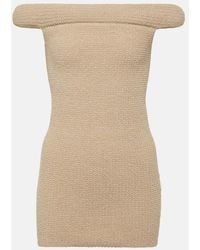 TOTEME - Knitted Off-Shoulder Top - Lyst