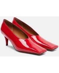 Stella McCartney - Faux Leather Pumps - Lyst
