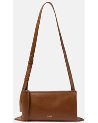 Jil Sander - Empire Small Leather Shoulder Bag - Lyst