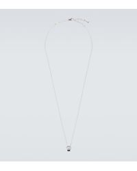 Gucci - Halskette Interlocking G Aus Sterlingsilber - Lyst