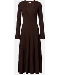 Jonathan Simkhai - Midikleid Genna Aus Rippstrick - Lyst