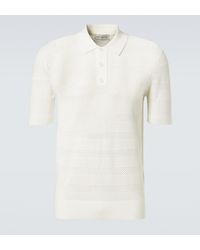 Dries Van Noten - Knitted Polo Shirt - Lyst