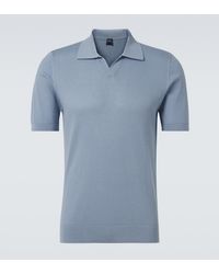Fedeli - Polo En Pique De Algodon - Lyst