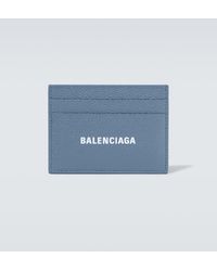 Balenciaga - Portacarte Cash in pelle con logo - Lyst