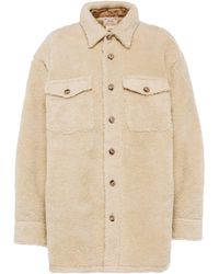 Polo Ralph Lauren - Faux Shearling Shirt Jacket - Lyst