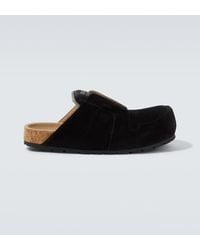 Balenciaga - Dumbo Suede Slides - Lyst