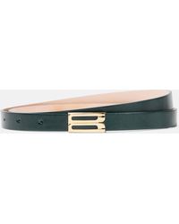 Victoria Beckham - Micro Frame Leather Belt - Lyst